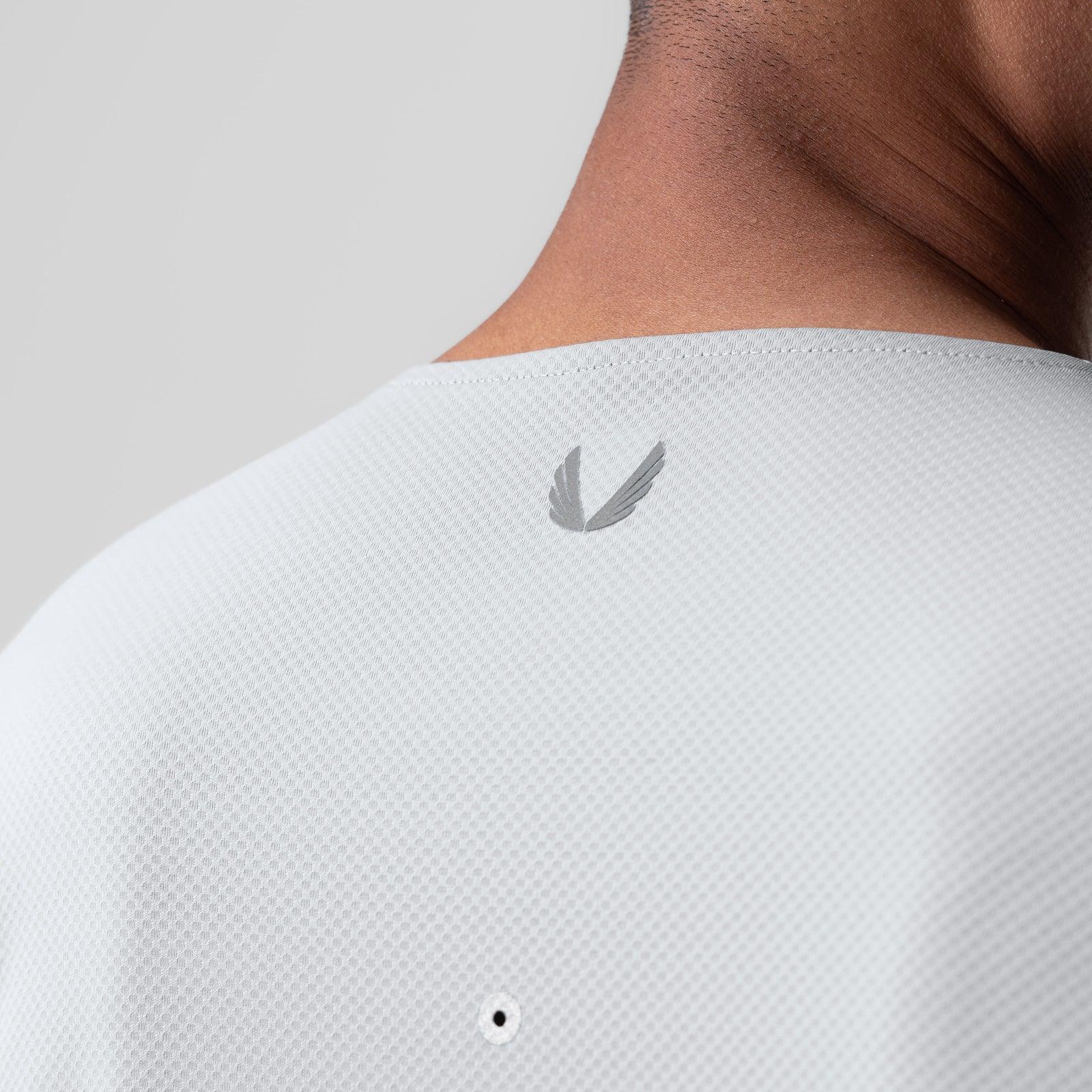 0907. AeroSilver® Training Long Sleeve - Slate Grey "Space Bracket" Product Image