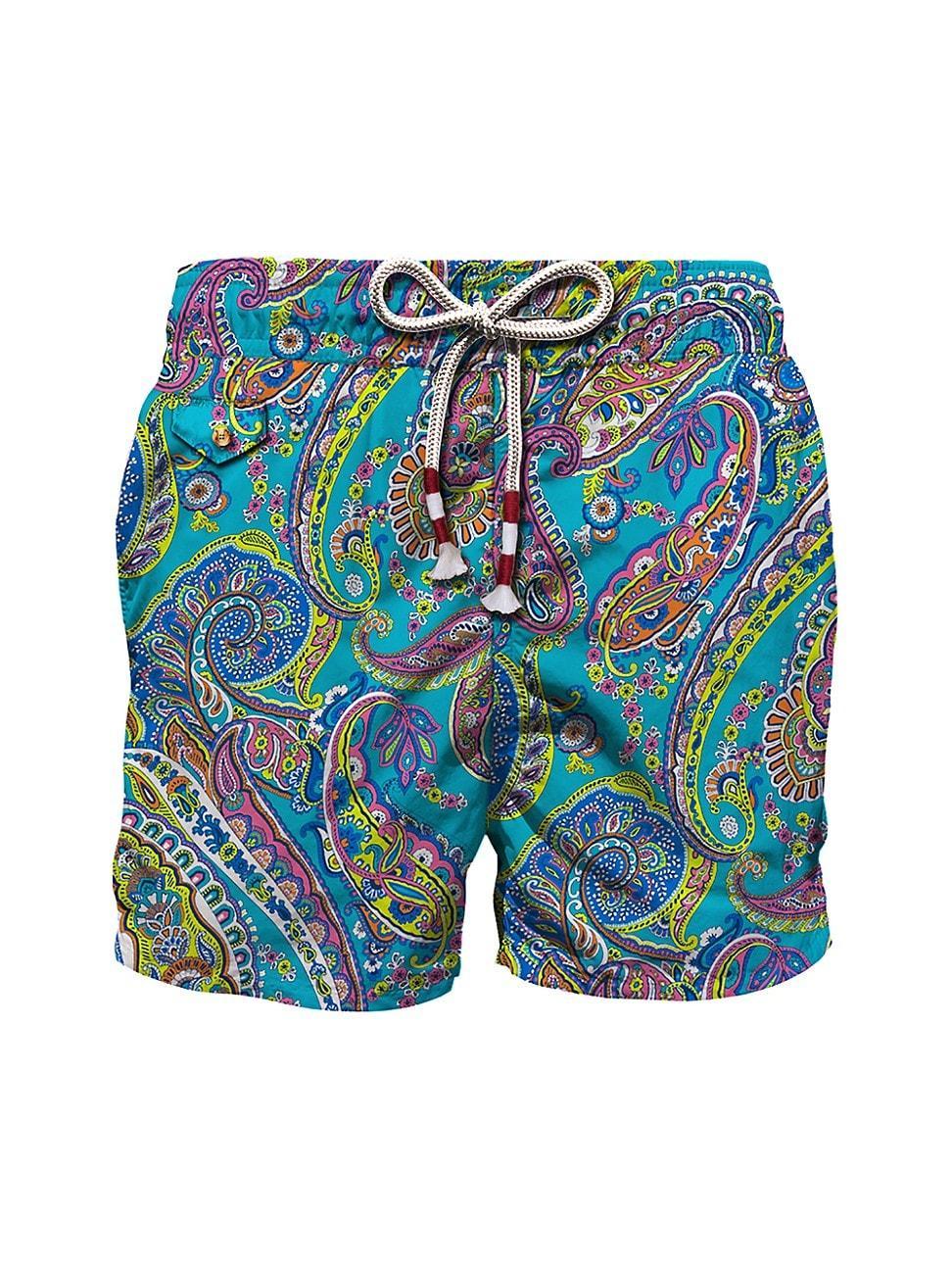 Mens Paisley Draw Ultralight Swim Shorts Product Image