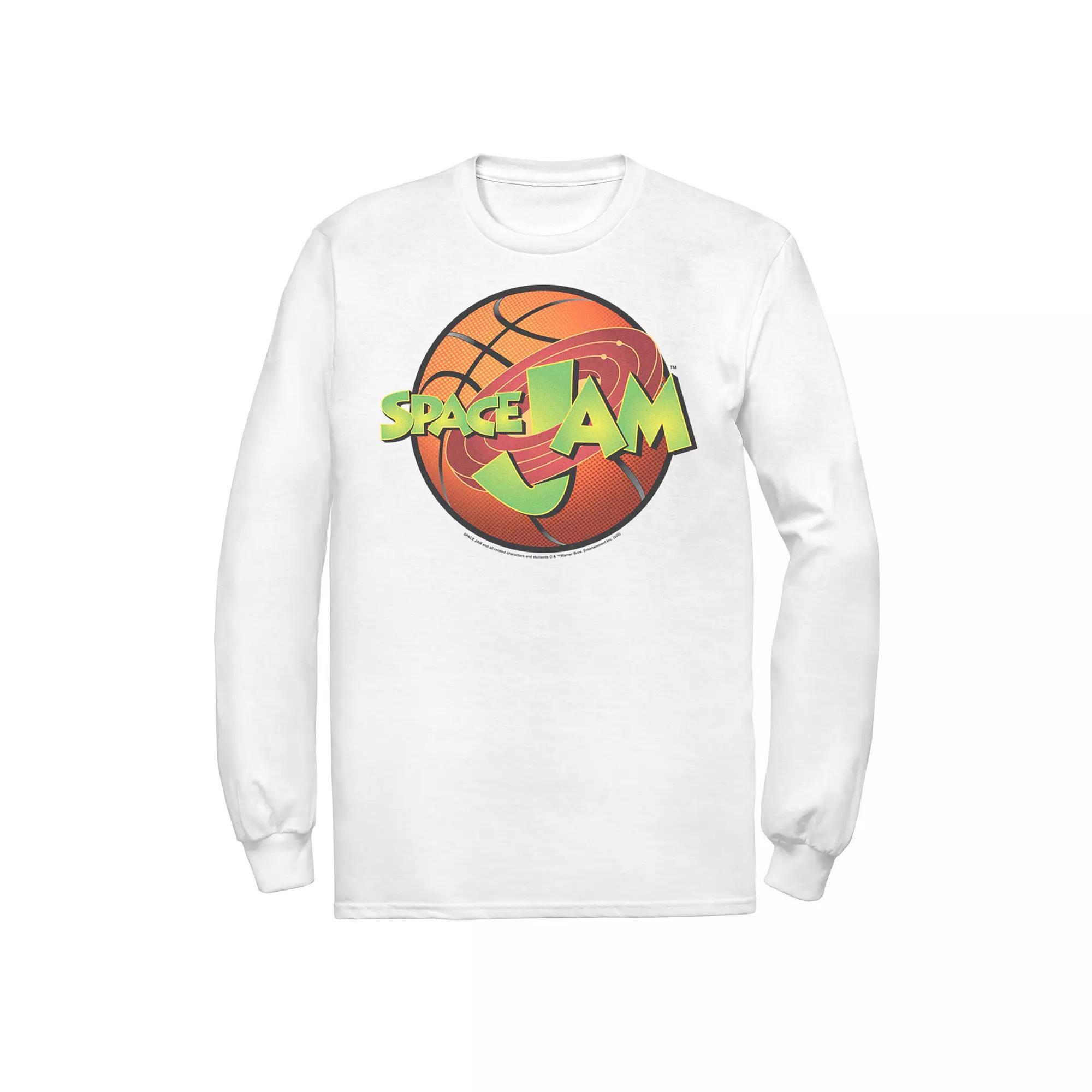 Men's Looney Tunes Space Jam Basketball Logo Tee,  Product Image