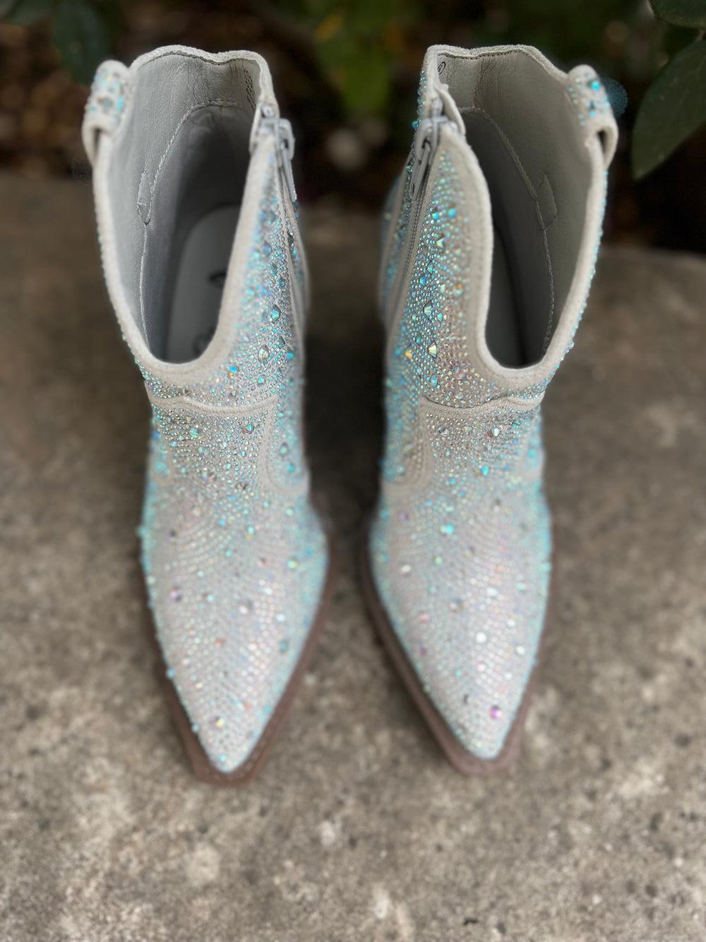 The Silver Stroke of Midnight Booties* Product Image