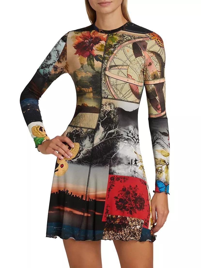 Delora Photograph Print Minidress Product Image