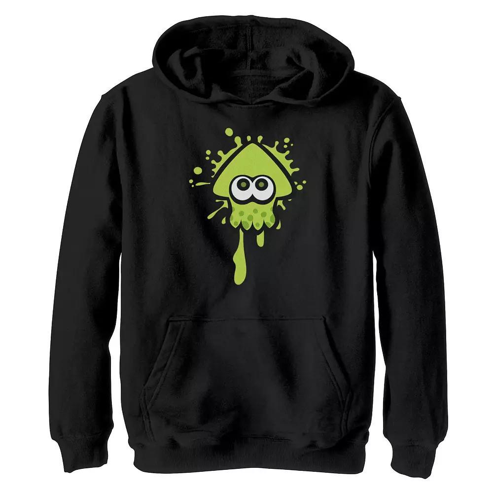 Men's Nintendo Splatoon Green Inkling Squid Splat Hoodie,  Product Image