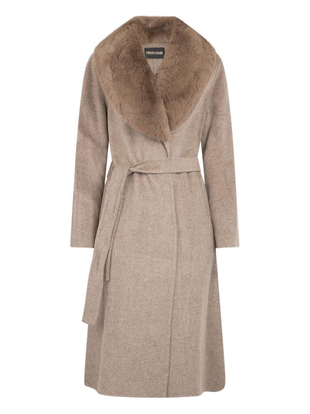 belted coat Product Image