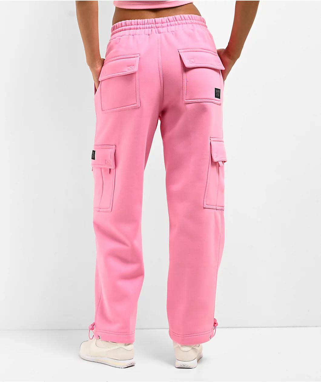 FB County Pink Cargo Sweatpants Product Image