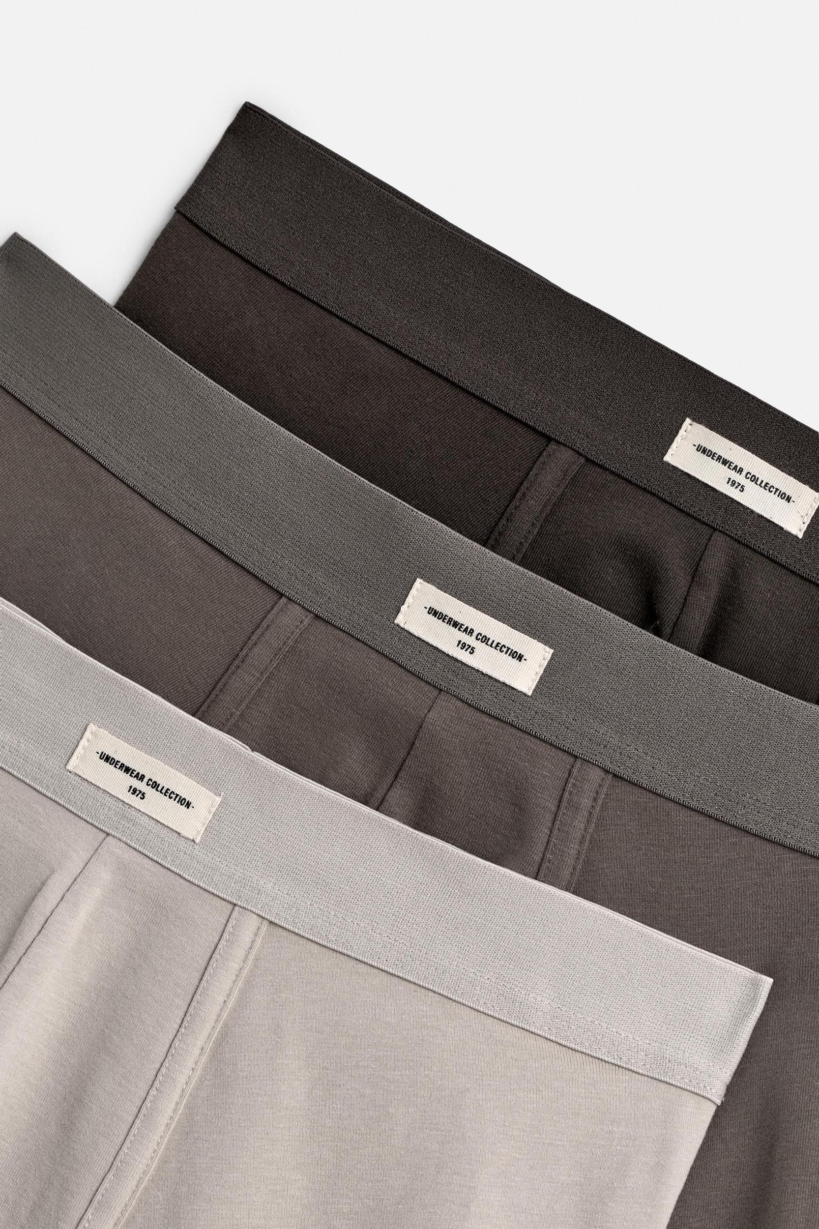 SOFT BOXER BRIEFS 3-PACK Product Image