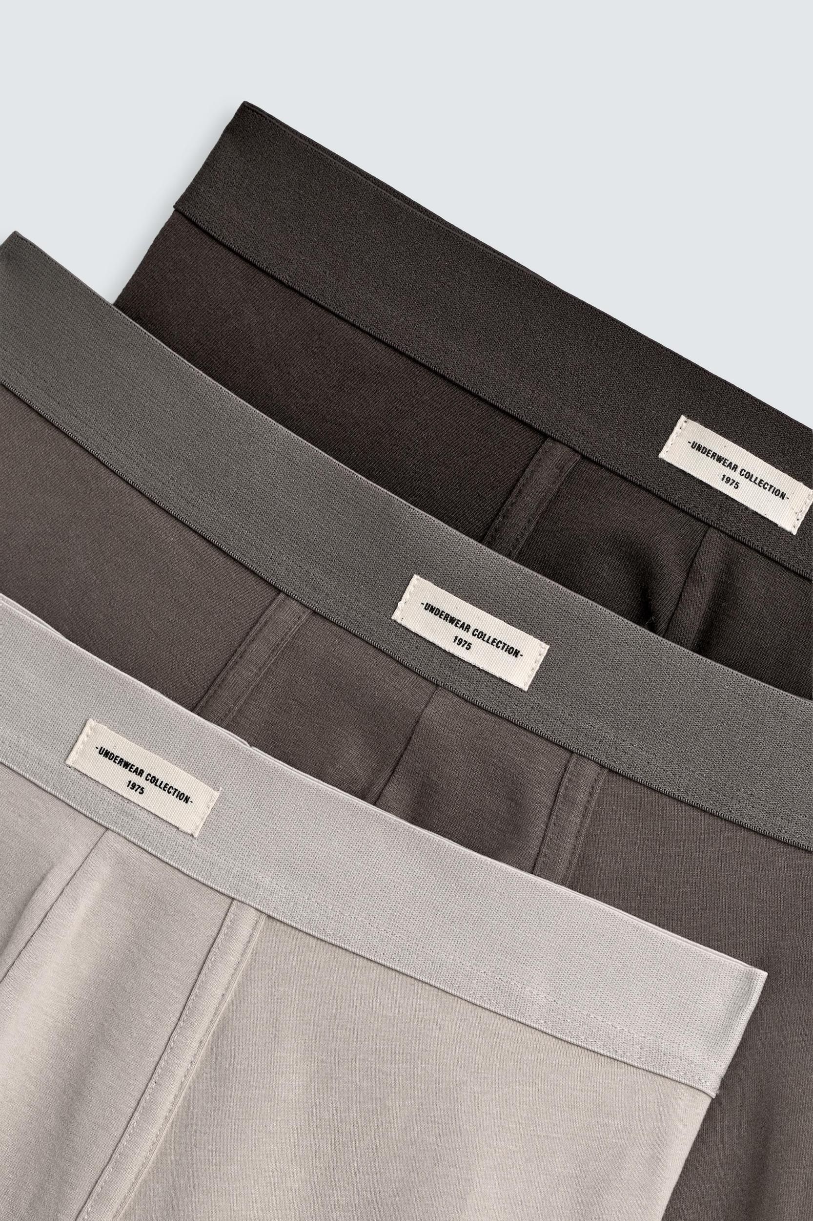 SOFT BOXER BRIEFS 3-PACK Product Image