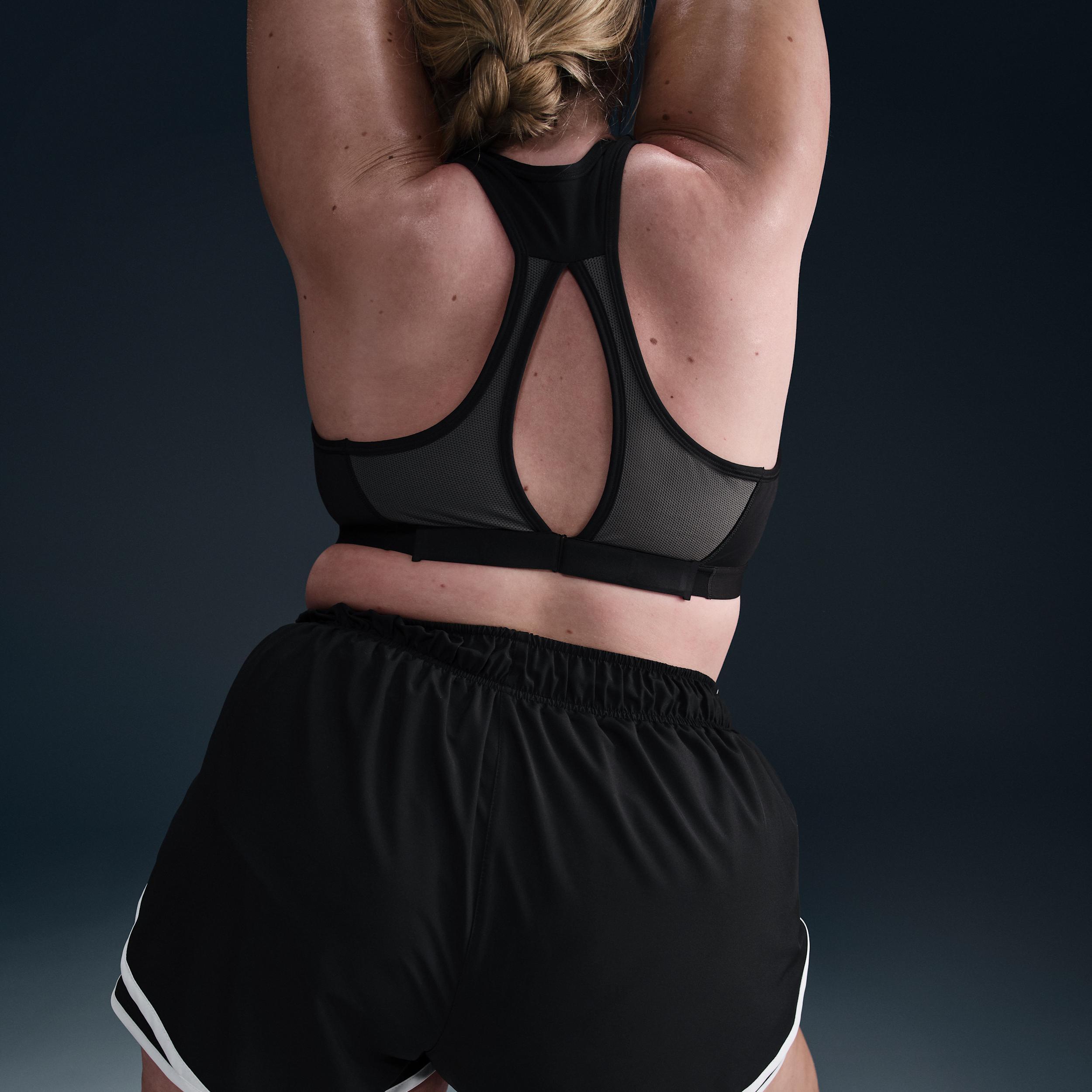 Nike Womens Tempo Dri-FIT Mid-Rise 3 Brief-Lined Running Shorts (Plus Size) | HM6098-010 Product Image