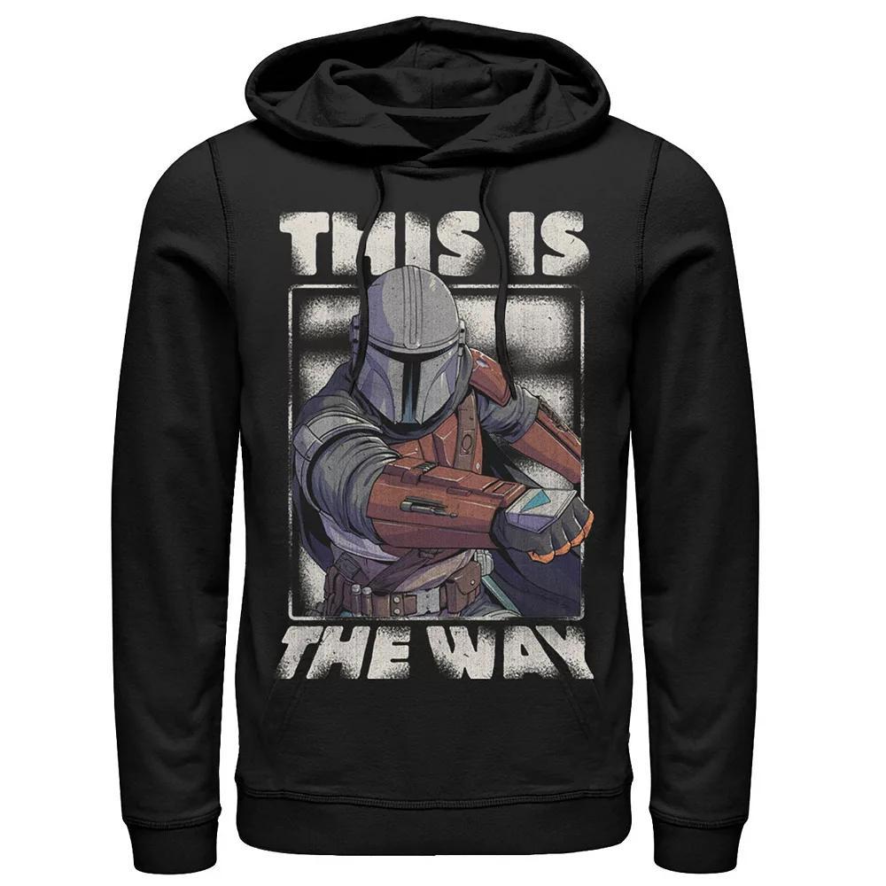 Men's Star Wars The Mandalorian This Is The Way Portrait Hoodie,  Product Image