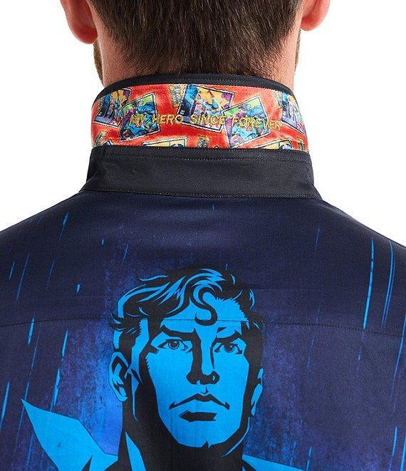 Robert Graham Superman X Robert Graham My Hero Short Sleeve Woven Shirt Product Image