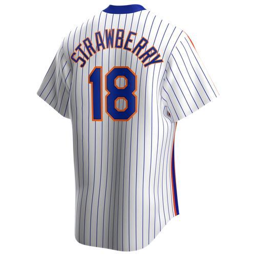 Nike Mens MLB New York Mets (Darryl Strawberry) Cooperstown Baseball Jersey Product Image