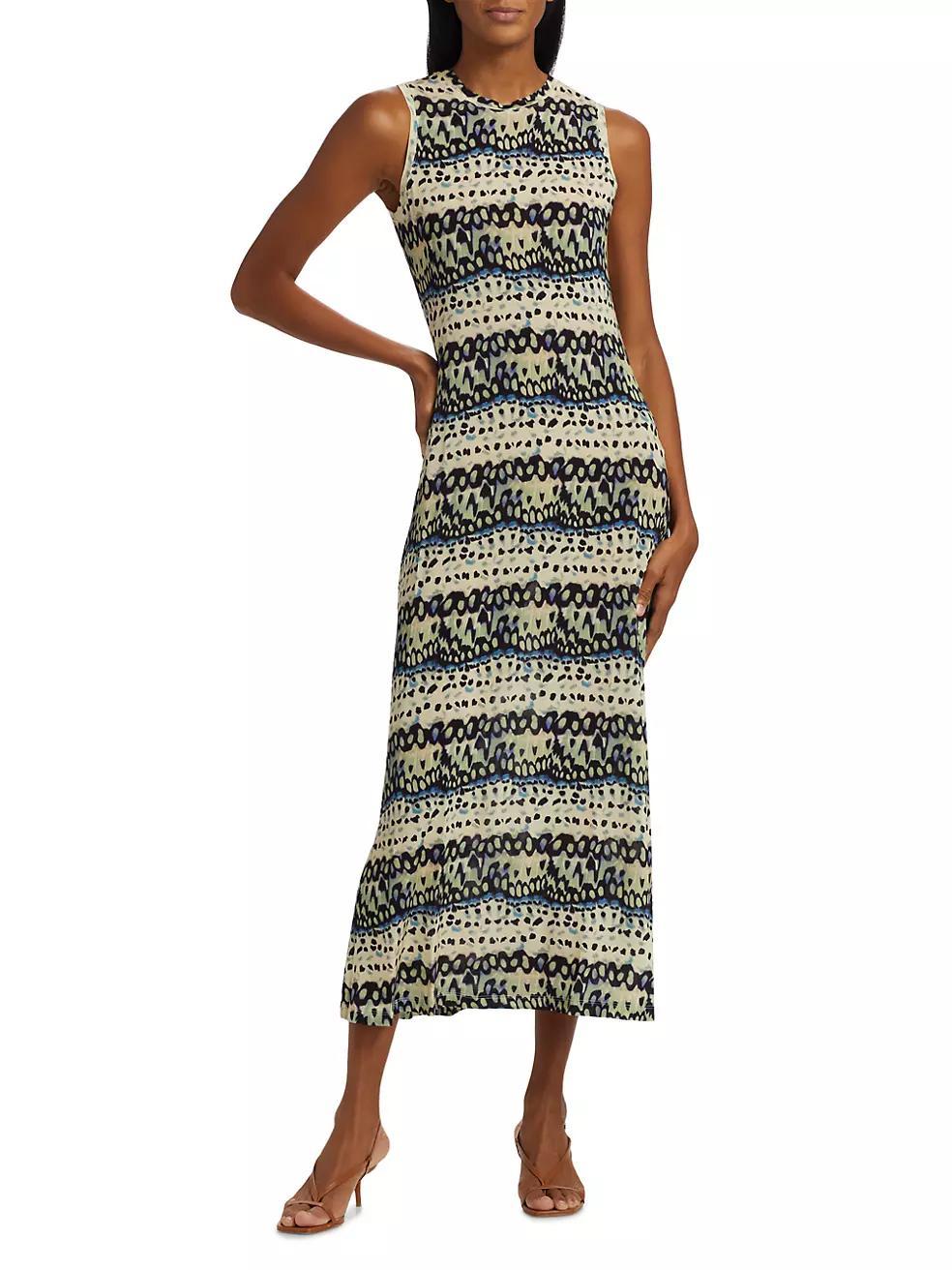 Orla Printed Tank Midi-Dress Product Image