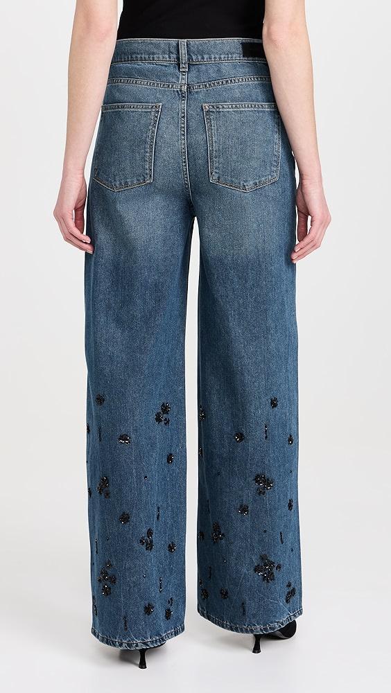 DL1961 Hepburn Wide Leg Jeans: High Rise Vintage 32" | Shopbop Product Image