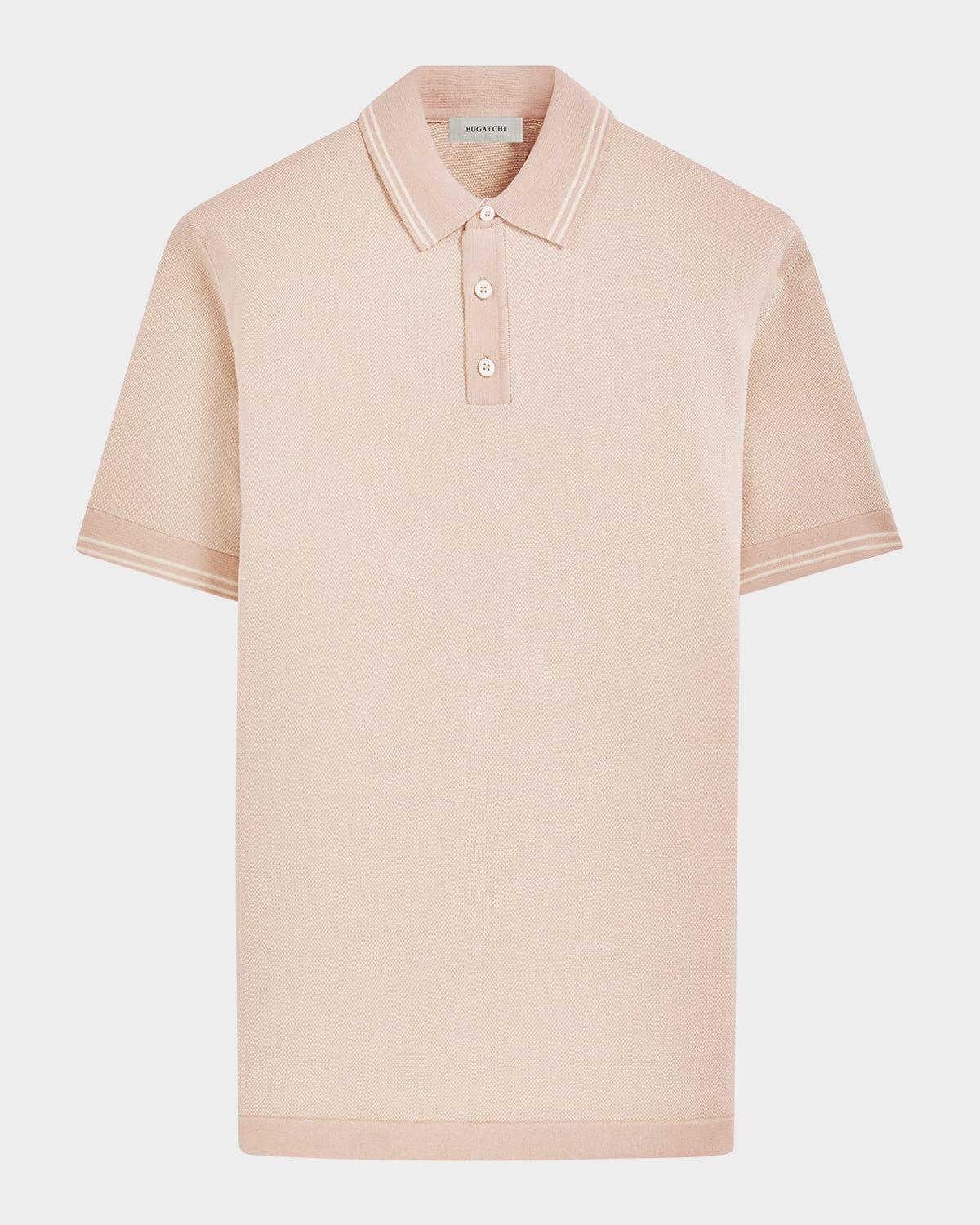 Men's 3-Button Polo Sweater Product Image