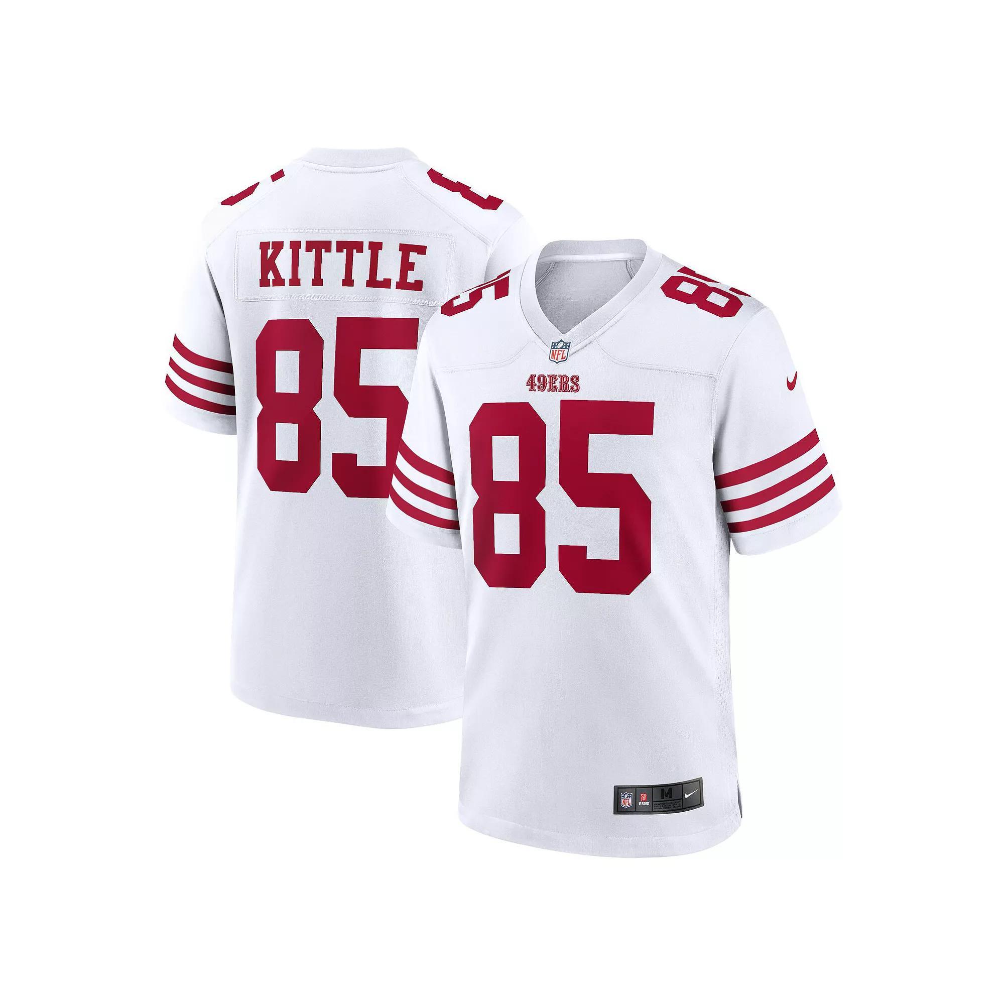 Men's Nike George Kittle White San Francisco 49ers Player Game Jersey, Size: XL Product Image