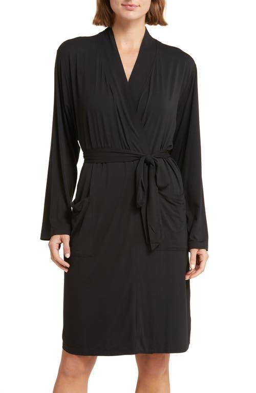 Barefoot Dreams Malibu Collection(r) Soft Jersey Short Robe Women's Robe Product Image