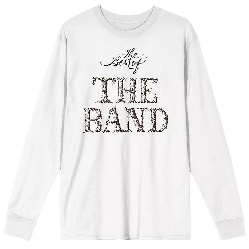 Men's The Band The Best Of Long Sleeve, Size: XL, White Product Image