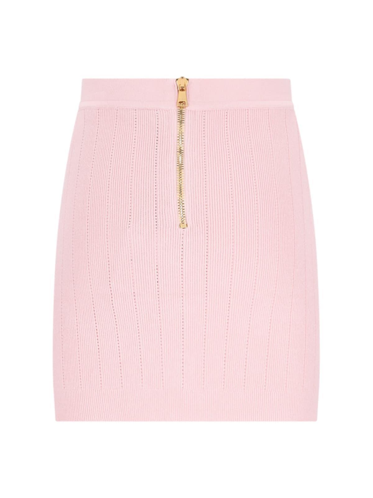 BALMAIN Skirts In Pink Product Image