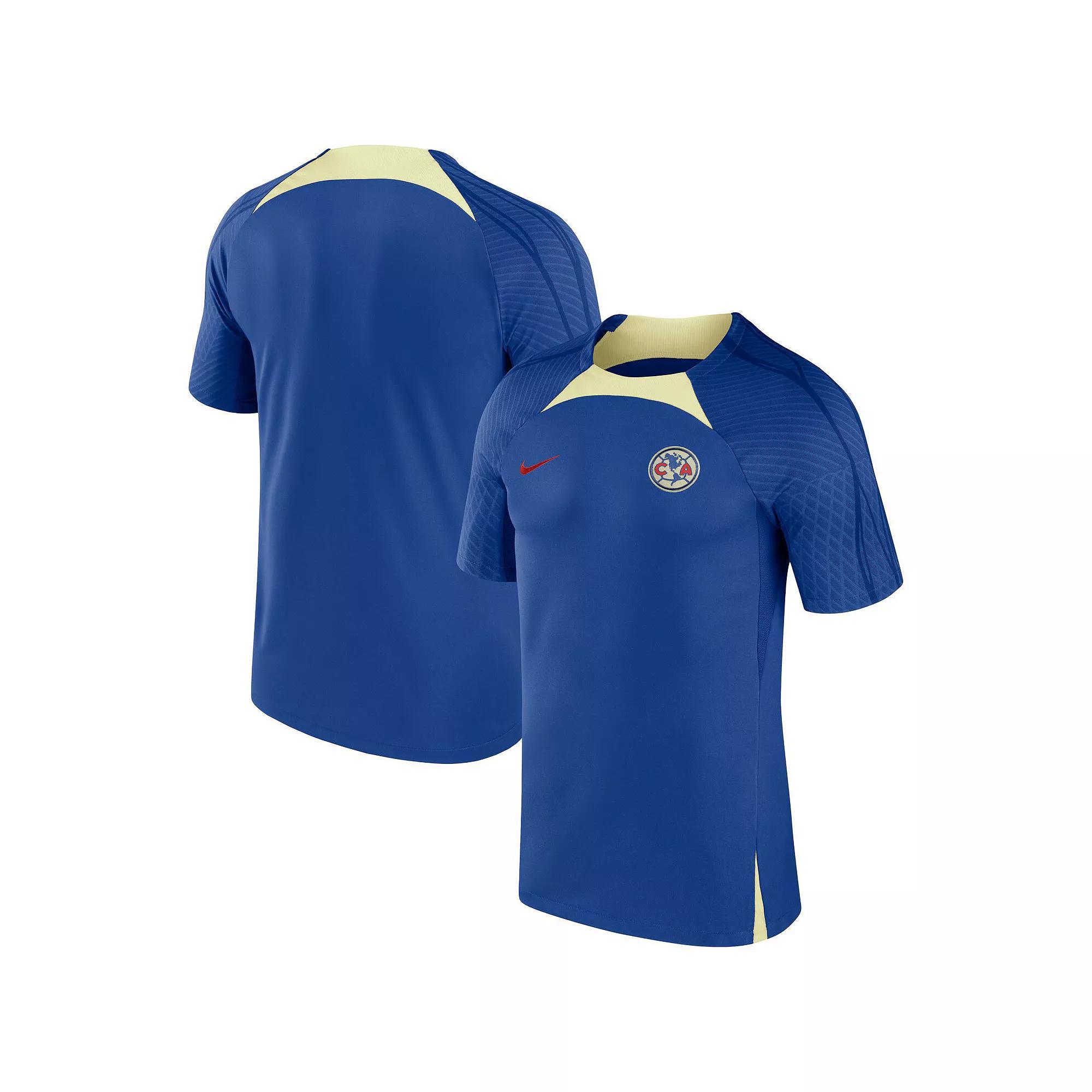 Men's Nike Blue Club America Strike Raglan Performance Top,  Product Image