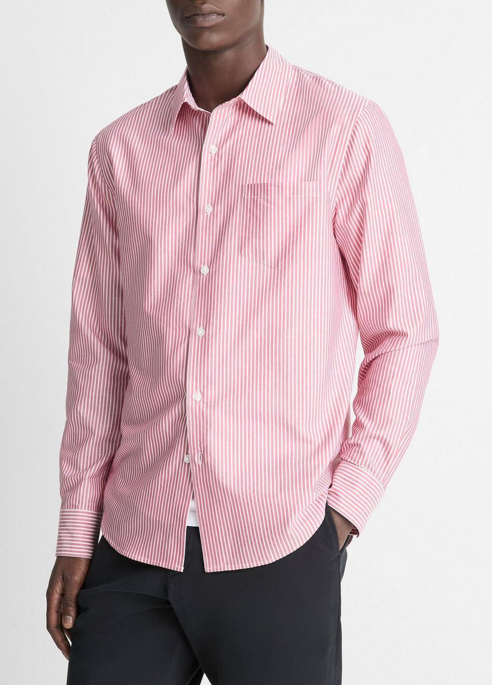 Playa Cotton Poplin Stripe Shirt Product Image