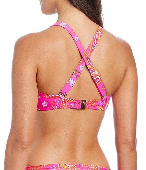 Bleu Rod Beattie Beat Desert Bloom Sarong Hipster Swim Bottom Product Image