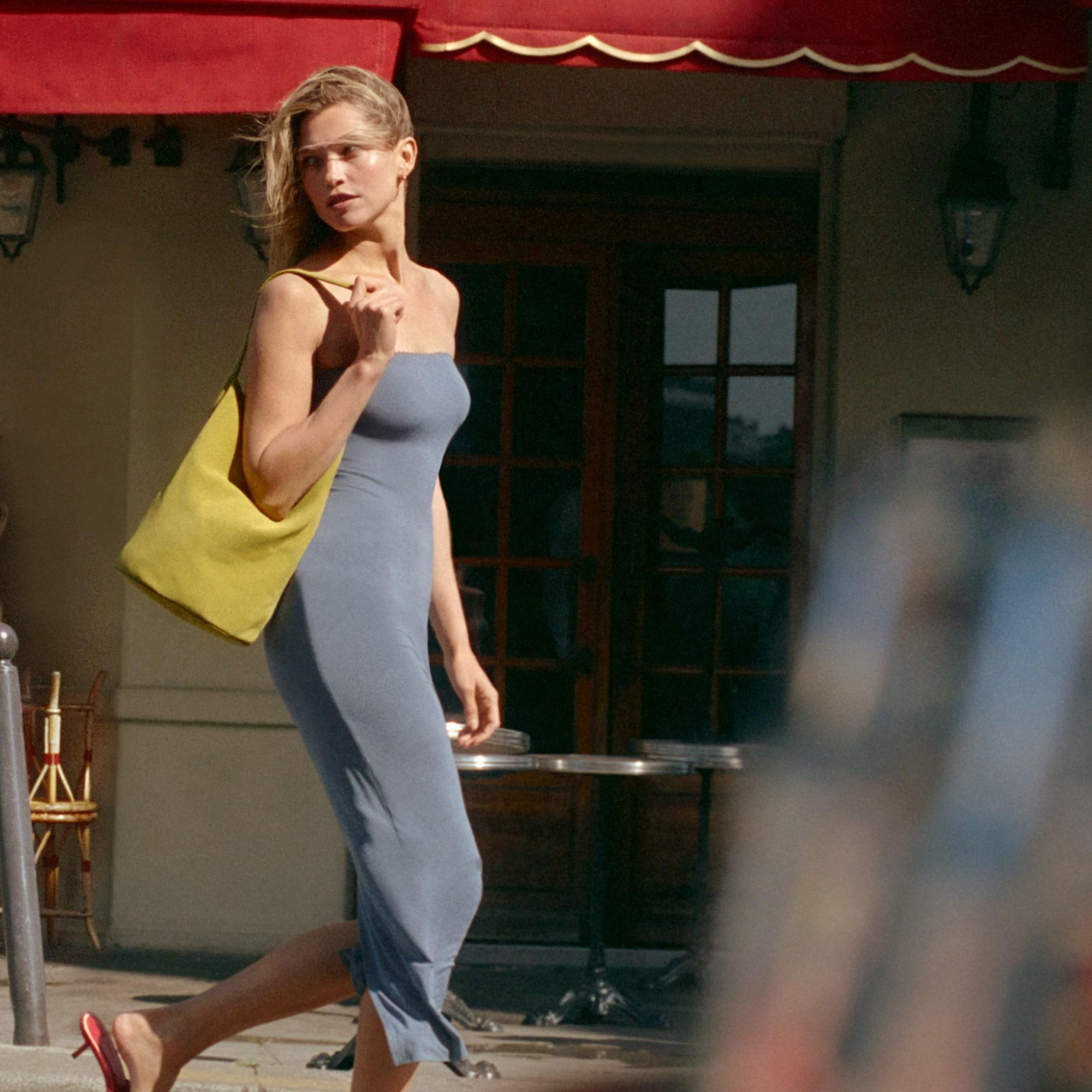 Rouje X J.Crew Cinéma strapless midi dress Product Image