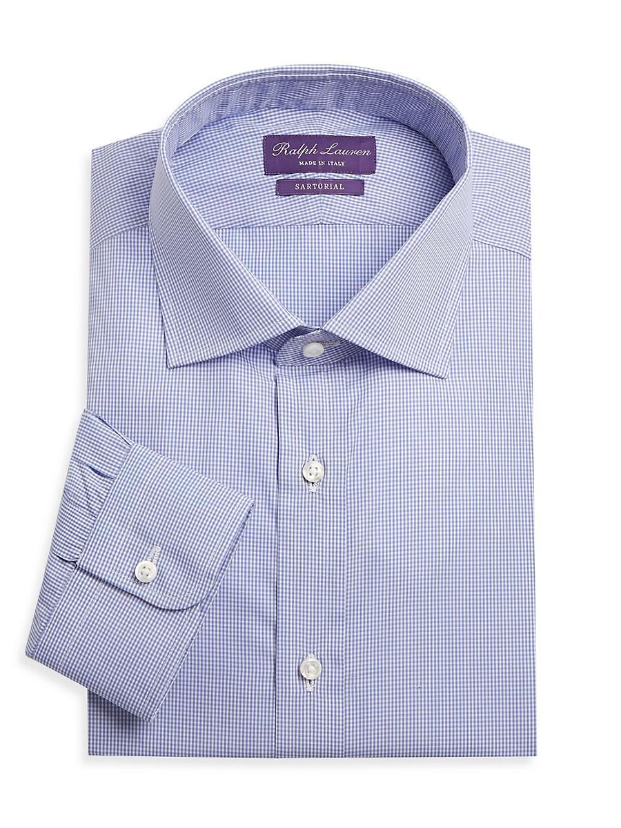 Mens Aston Gingham Sport Shirt Product Image