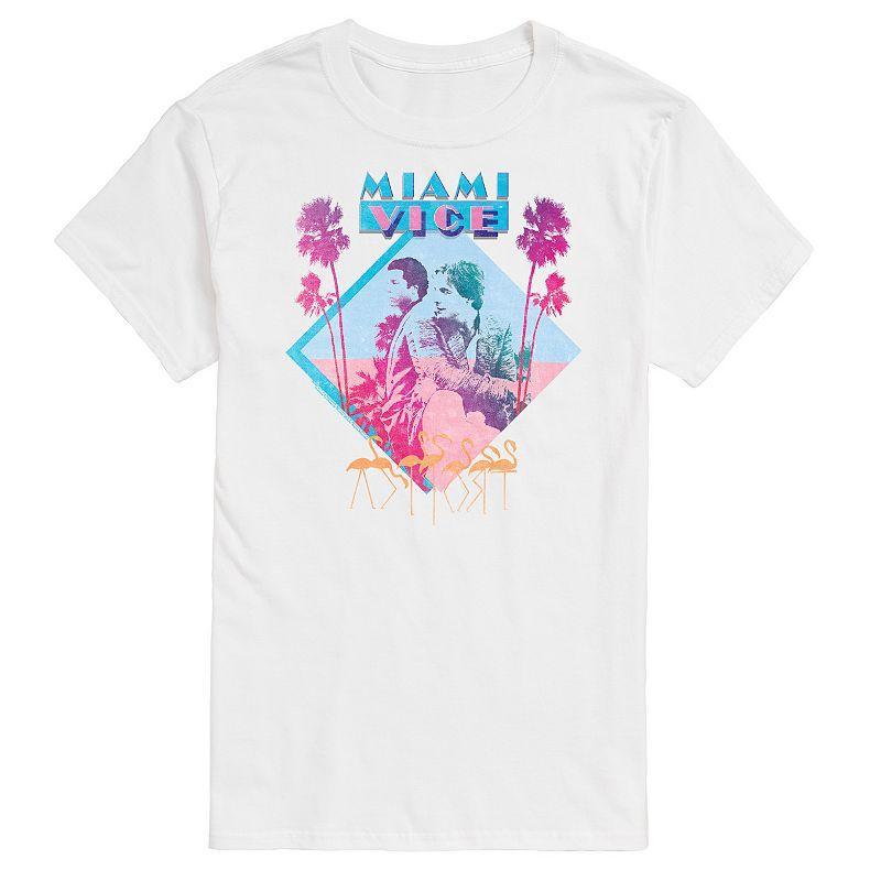 Men's Miami Vice Tee, Size: XL, White Product Image