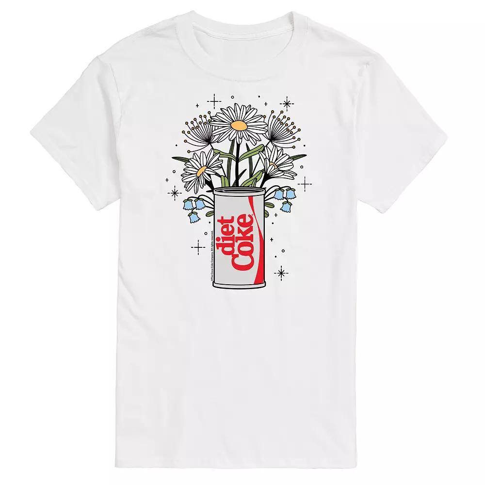 Men's Diet Coke Flowers With Coke Can Graphic Tee,  Product Image