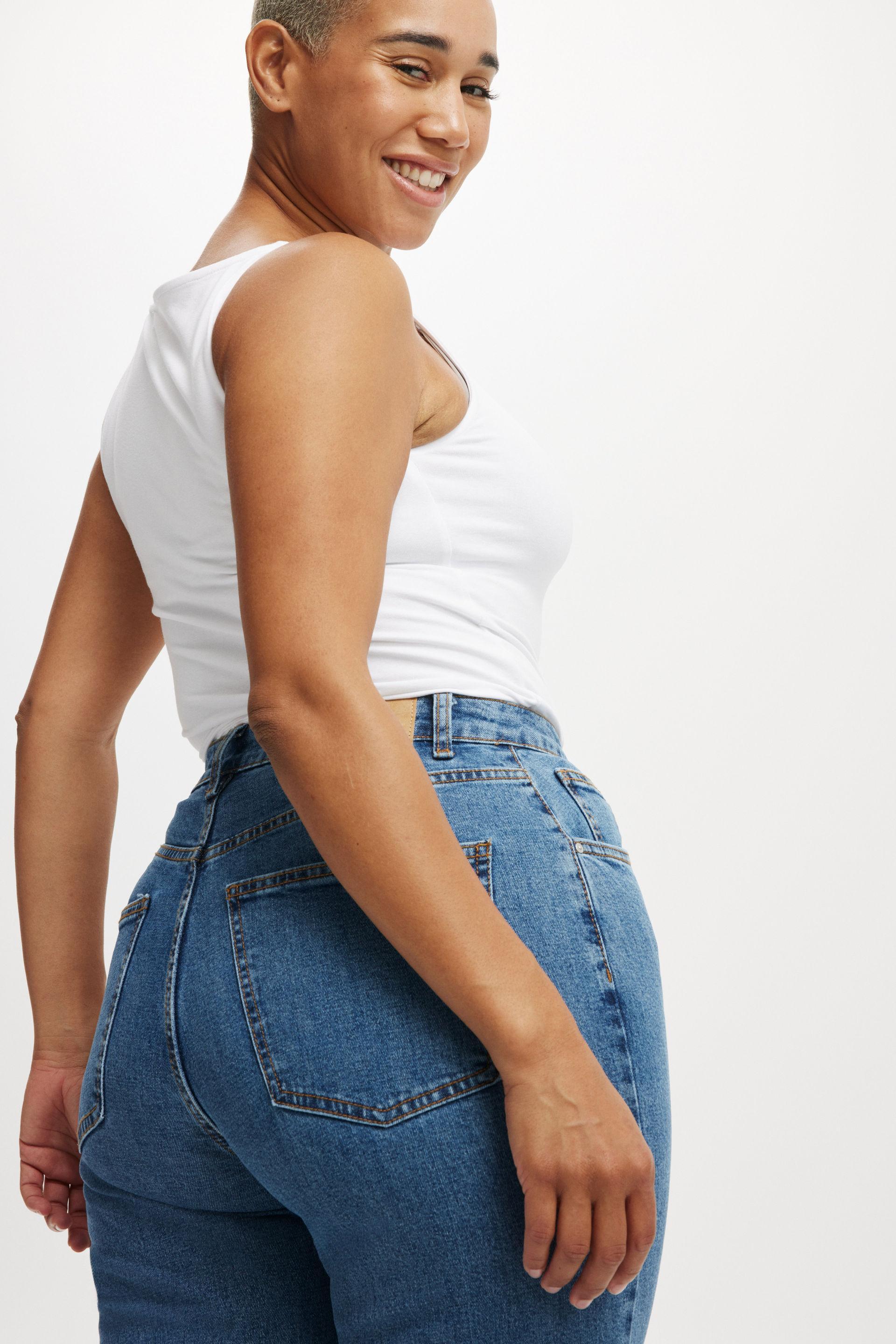 Curvy Stretch Straight Jean Product Image