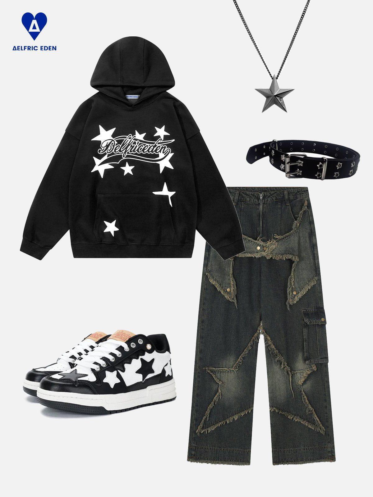Aelfric Eden Star Graphic Hoodie Product Image