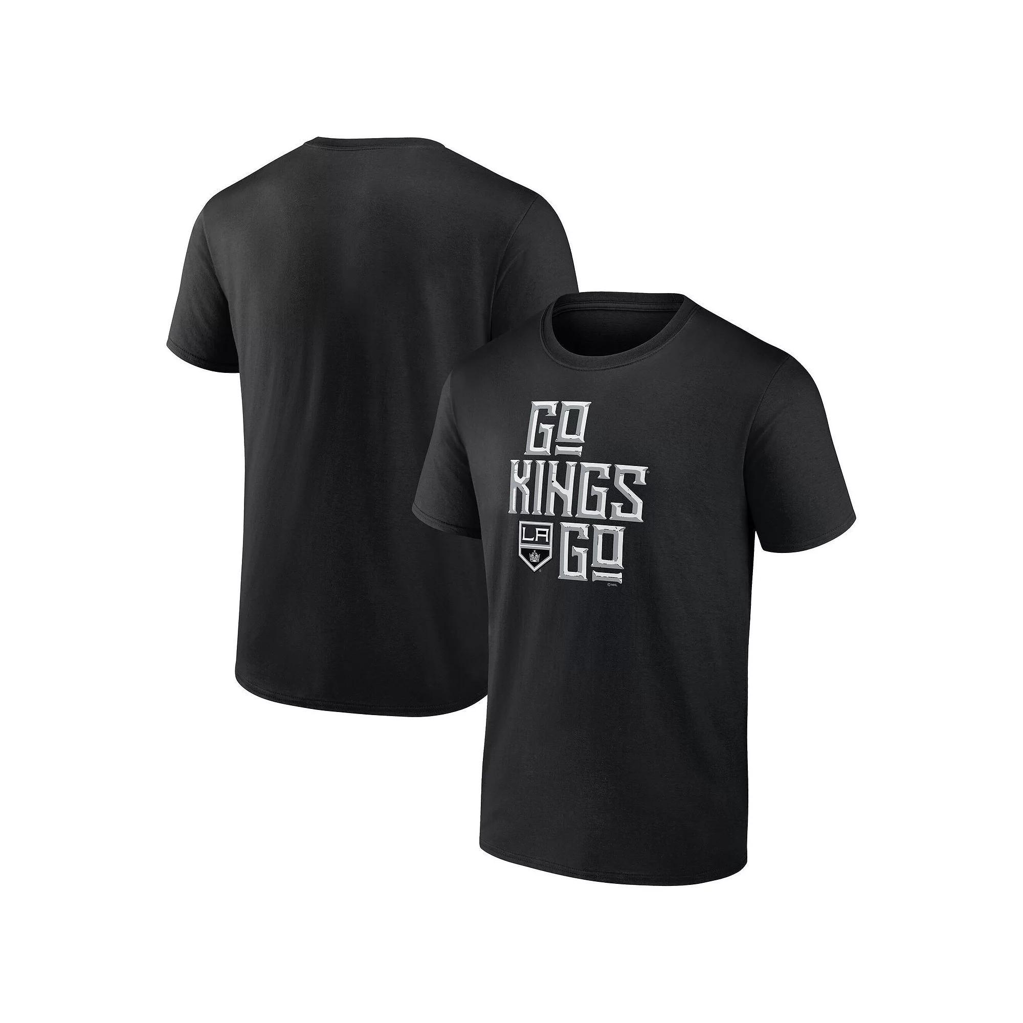 Men's Fanatics Black Los Angeles Kings Iconic T-Shirt,  Product Image