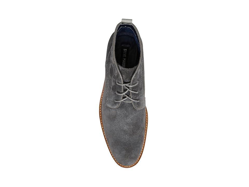 Steve Madden Yvor (Grey Suede) Men's Shoes Product Image