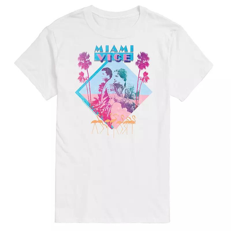 Men's Miami Vice Tee, Size: XL, White Product Image