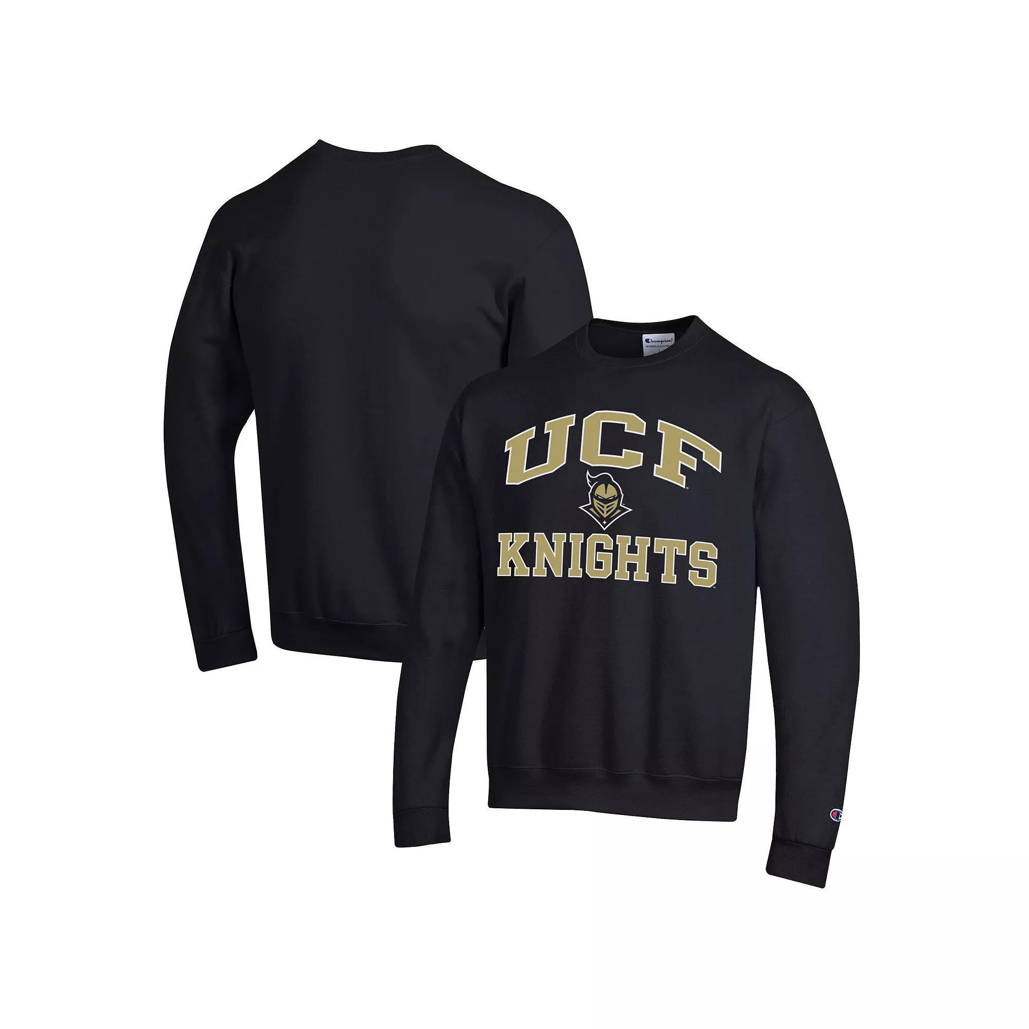 Men's Champion Black UCF Knights High Motor Pullover Sweatshirt, Size: 2XL Product Image