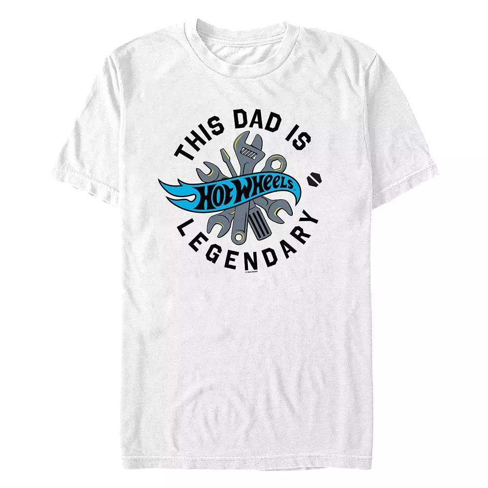 Men's Hot Wheels This Dad Is Legendary Graphic Tee,  Product Image