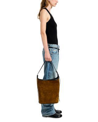 Brant Bucket Bag in Soft Suede Product Image
