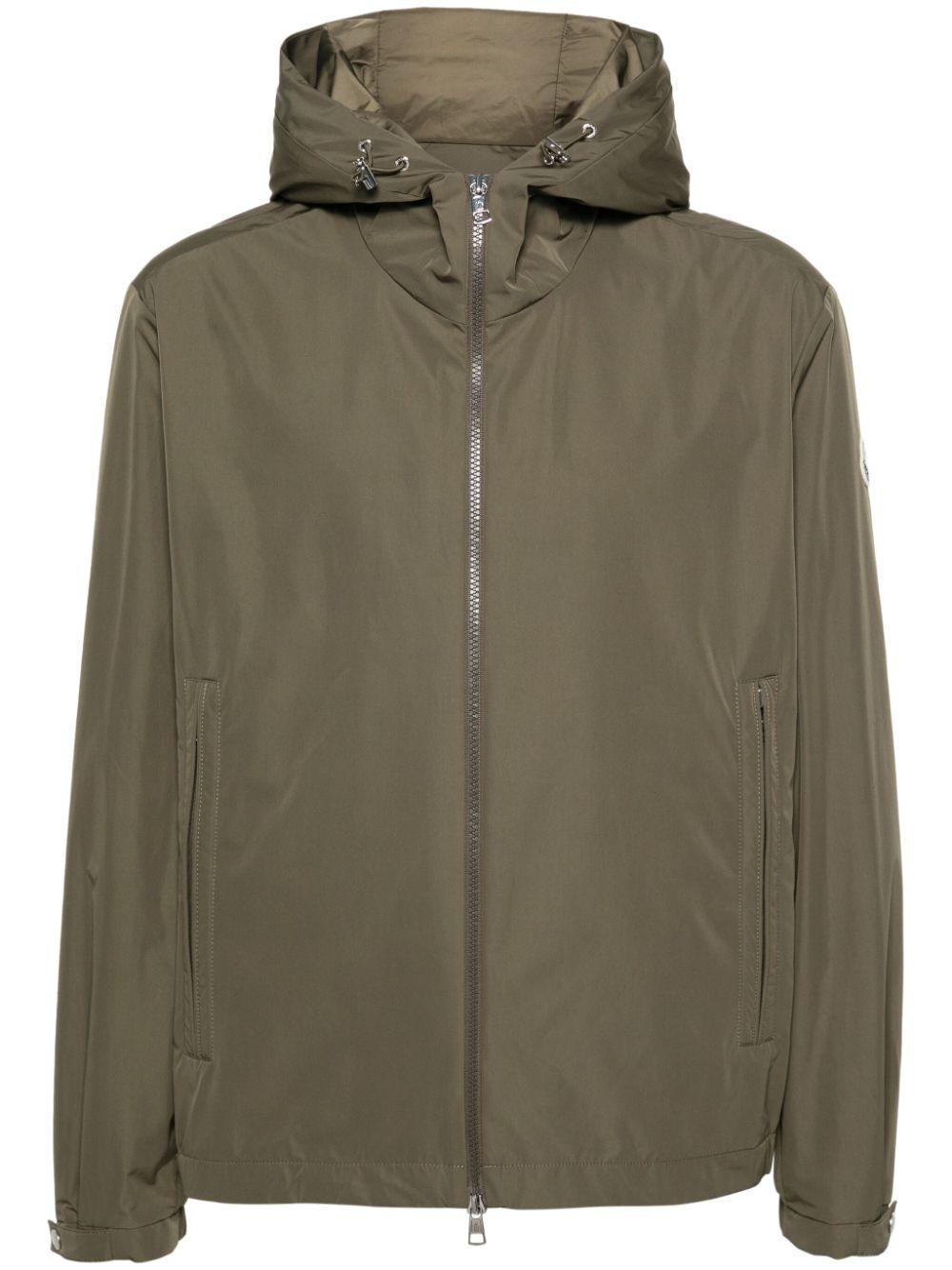 MONCLER Traversier Rain Jacket In Green Product Image