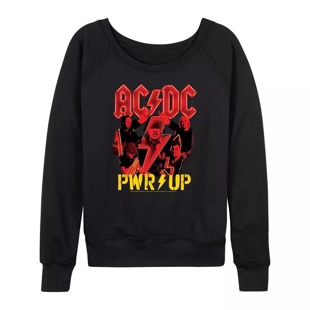 Women's ACDC PWR UP French Terry Long Sleeve Tee,  Product Image