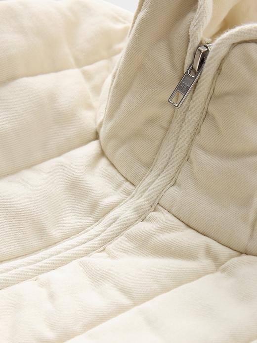 Oversized Quilted Liner Jacket Product Image