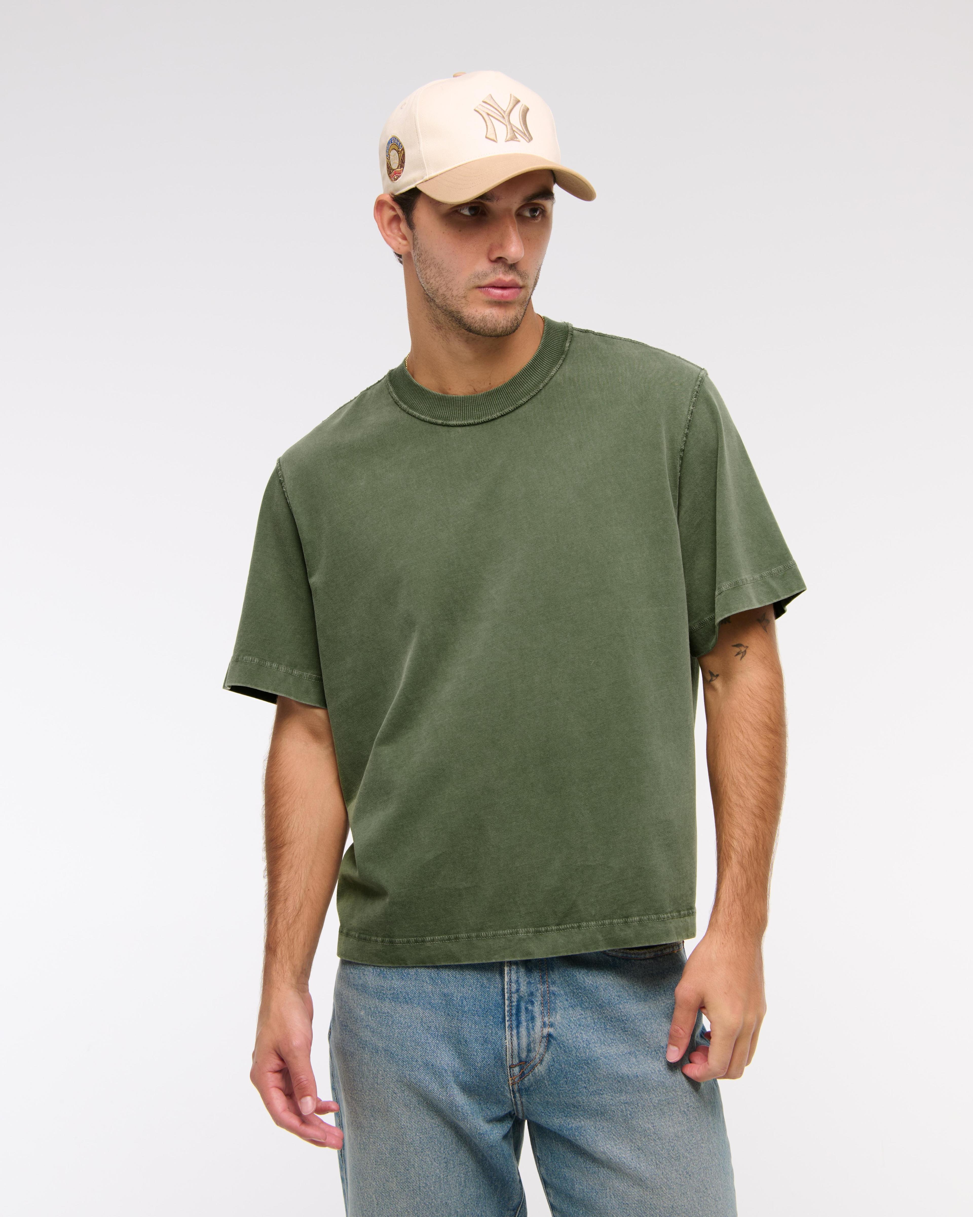 Premium Heavyweight Cropped Tee Product Image