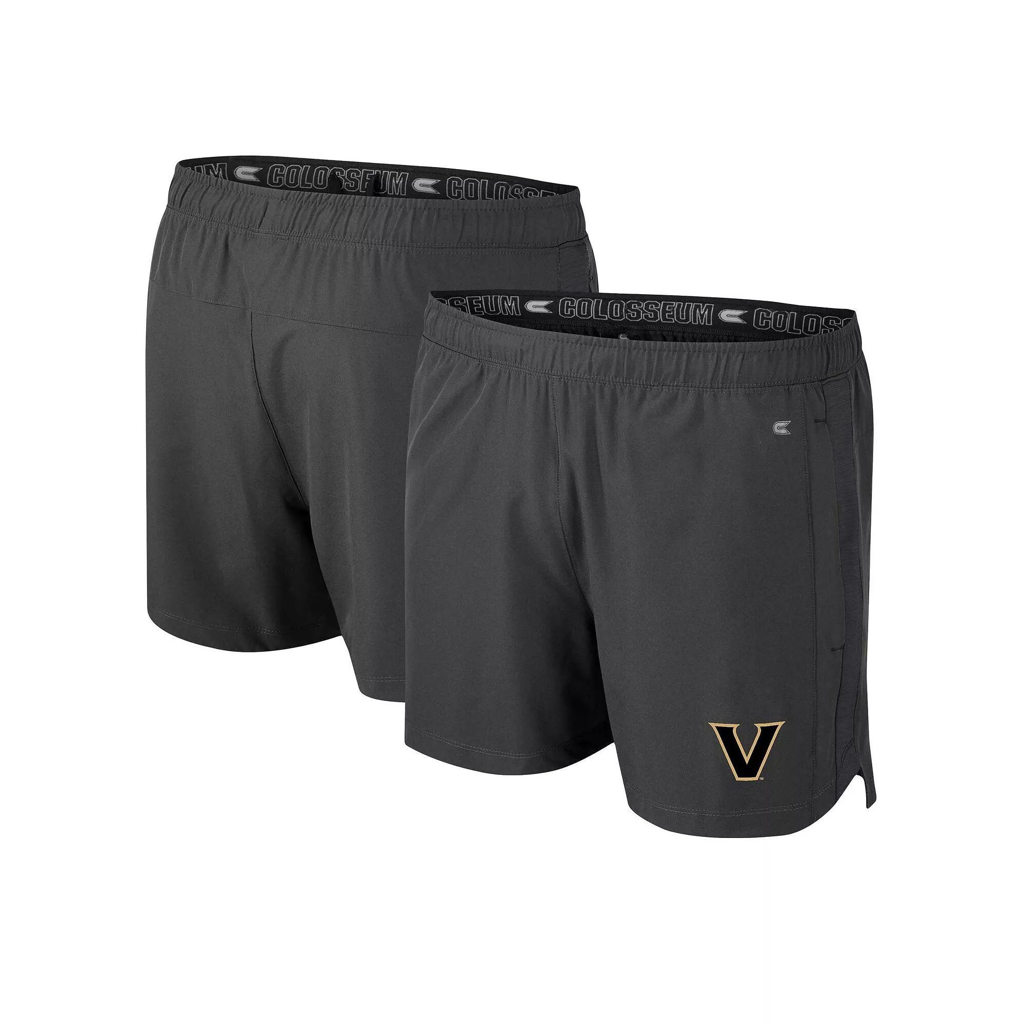 Men's Colosseum Charcoal Vanderbilt Commodores Langmore Shorts, Size: XL Product Image