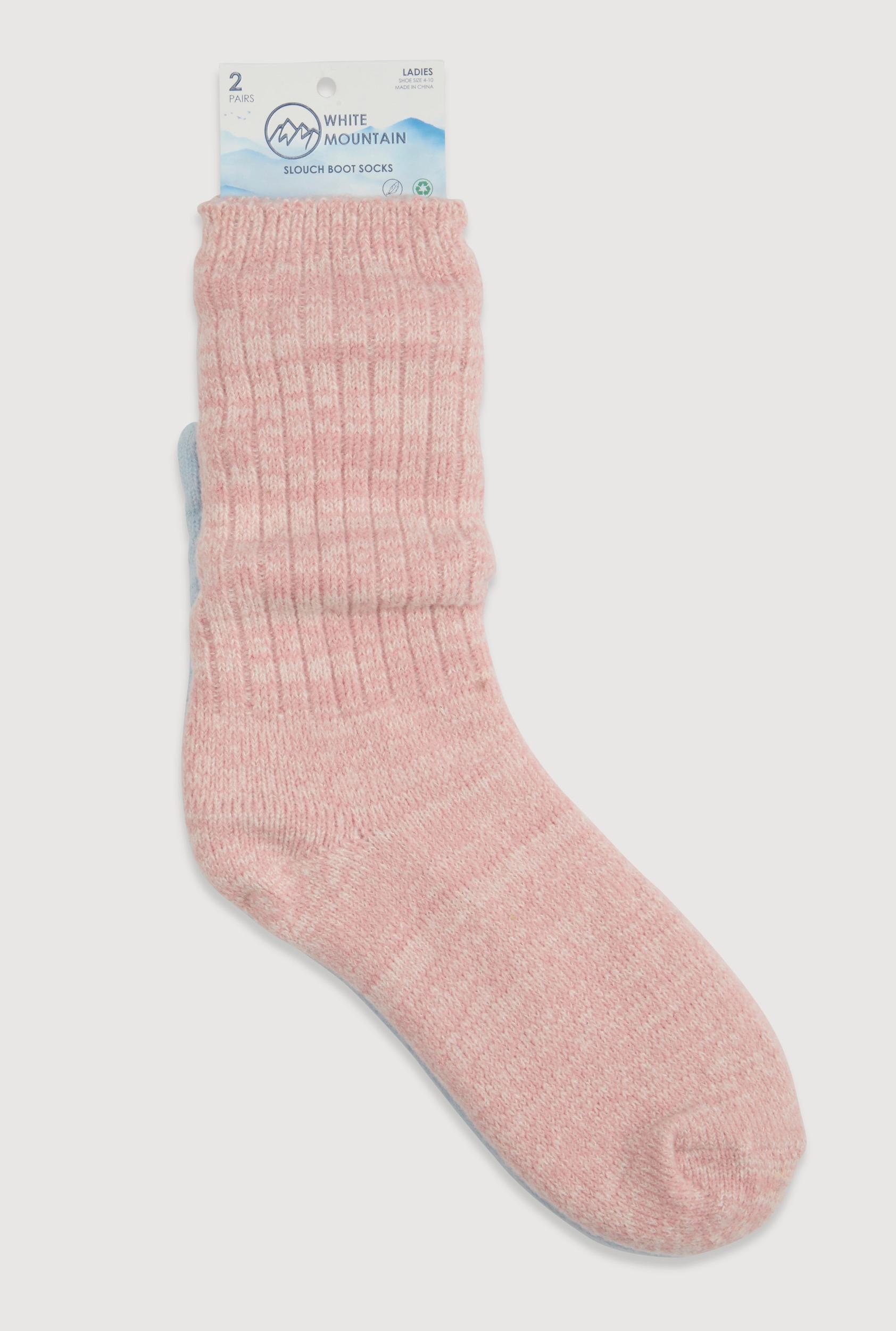 Marled Slouch Boot Socks 2 Pack Size 4-10 Female Product Image