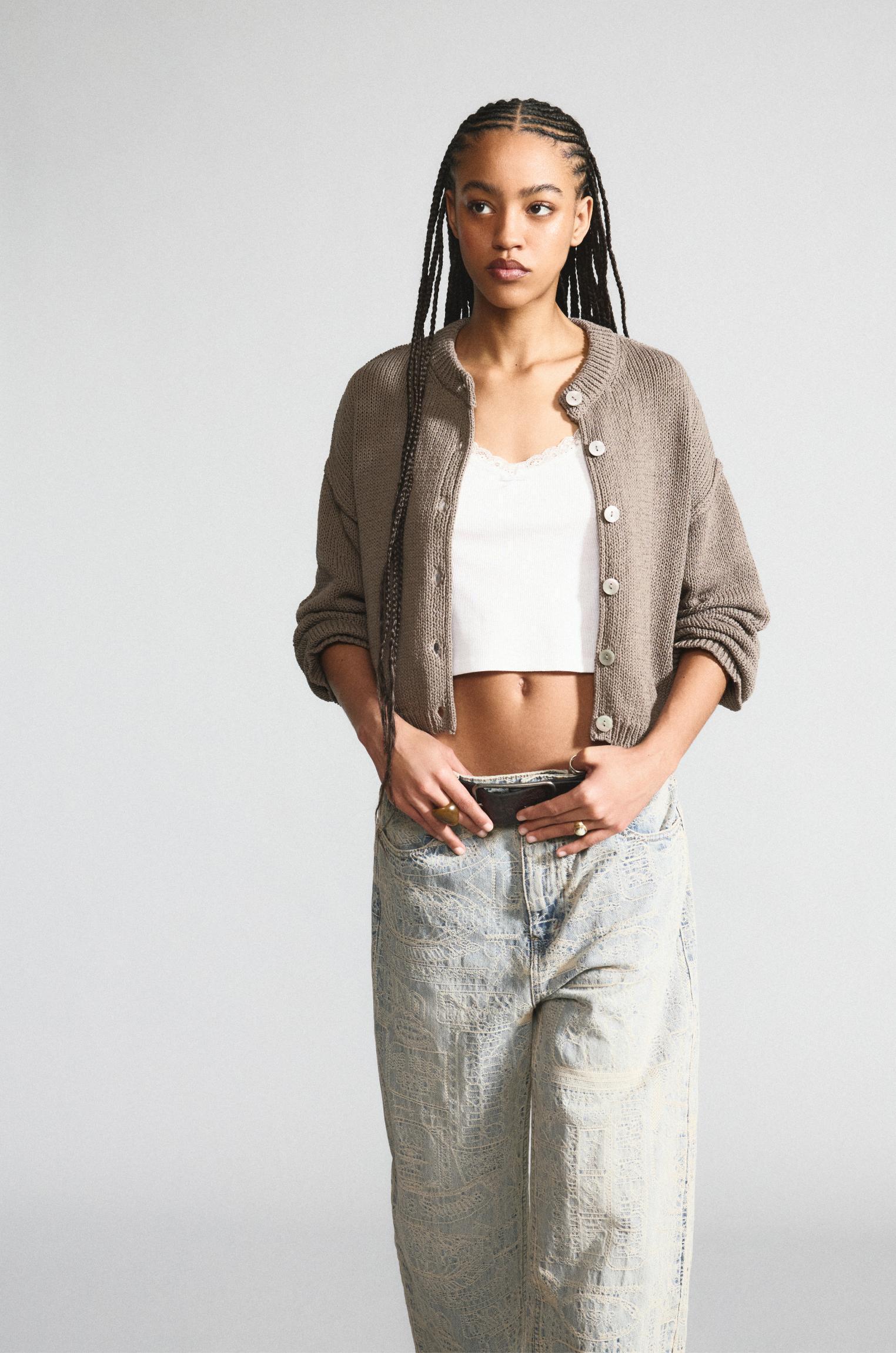 Buttoned cardigan Product Image