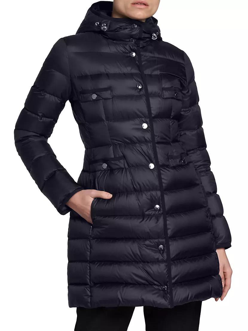 Womens Hirma Down Coat with Hood Product Image