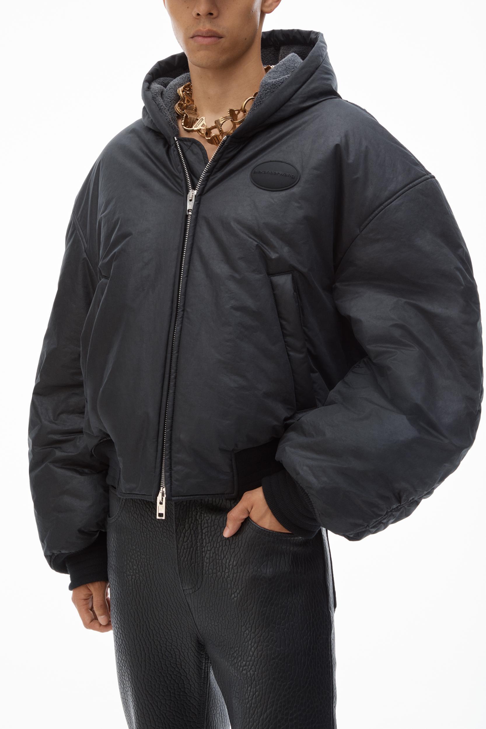 Padded Bomber Jacket Product Image