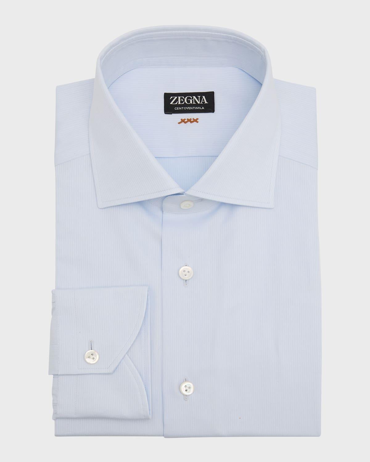 Mens Centoventimila Micro-Stripe Dress Shirt Product Image