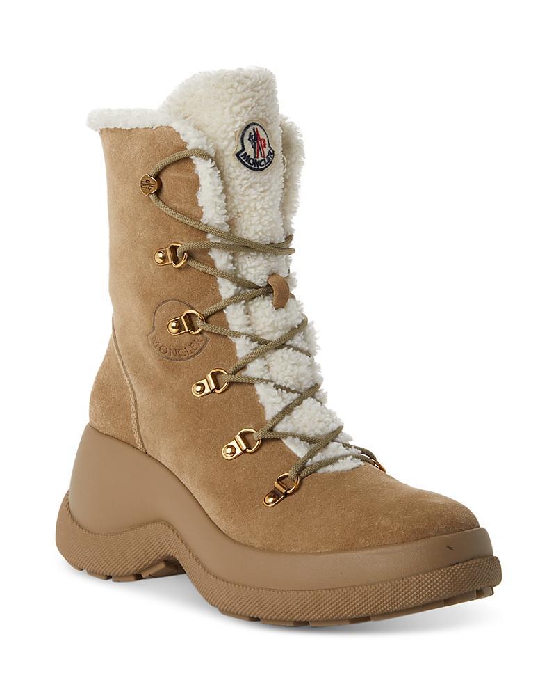 Womens Resile Trek Ankle Boots with Shearling Trim Product Image