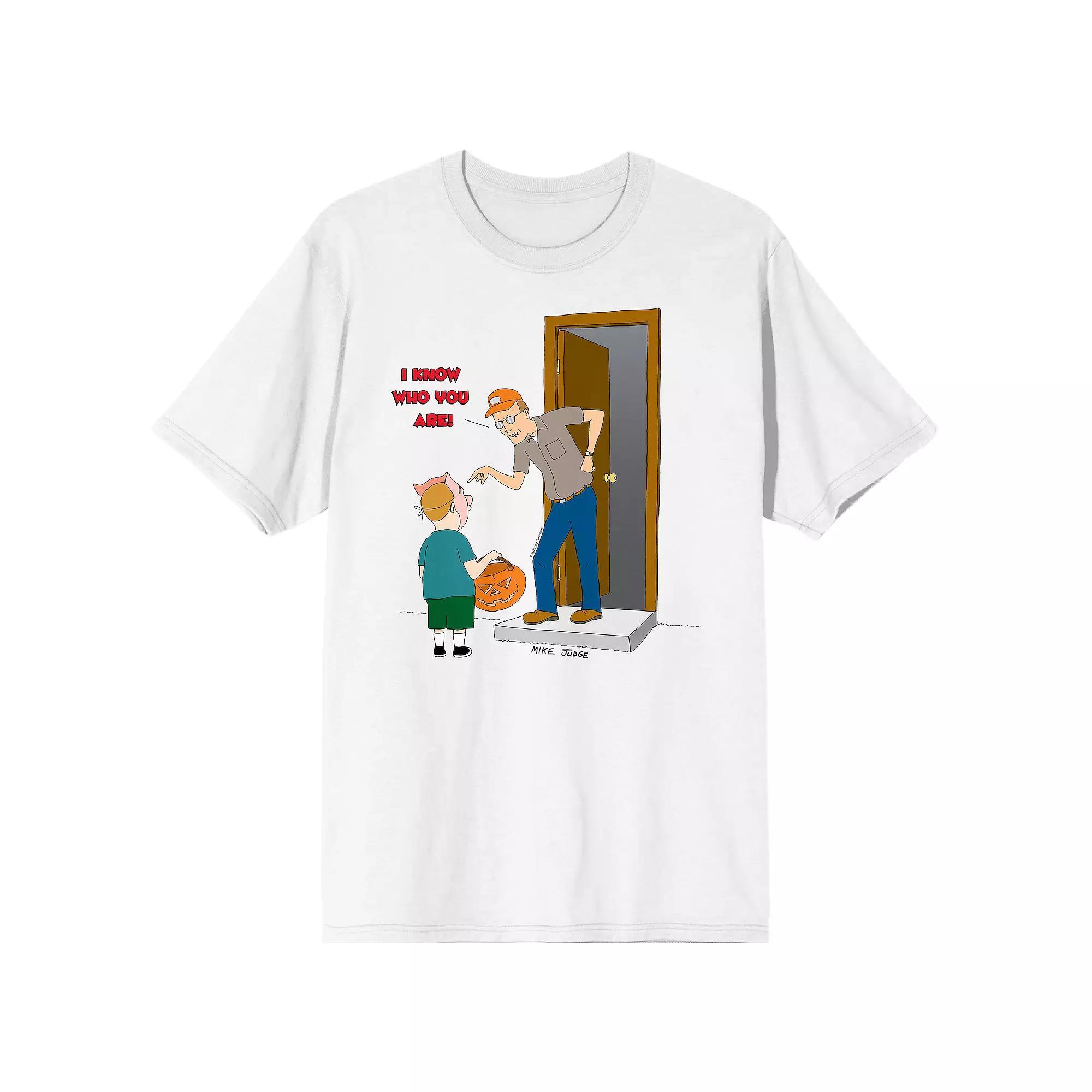 Men's King of The Hill Graphic Tee, Size: Large, White Product Image