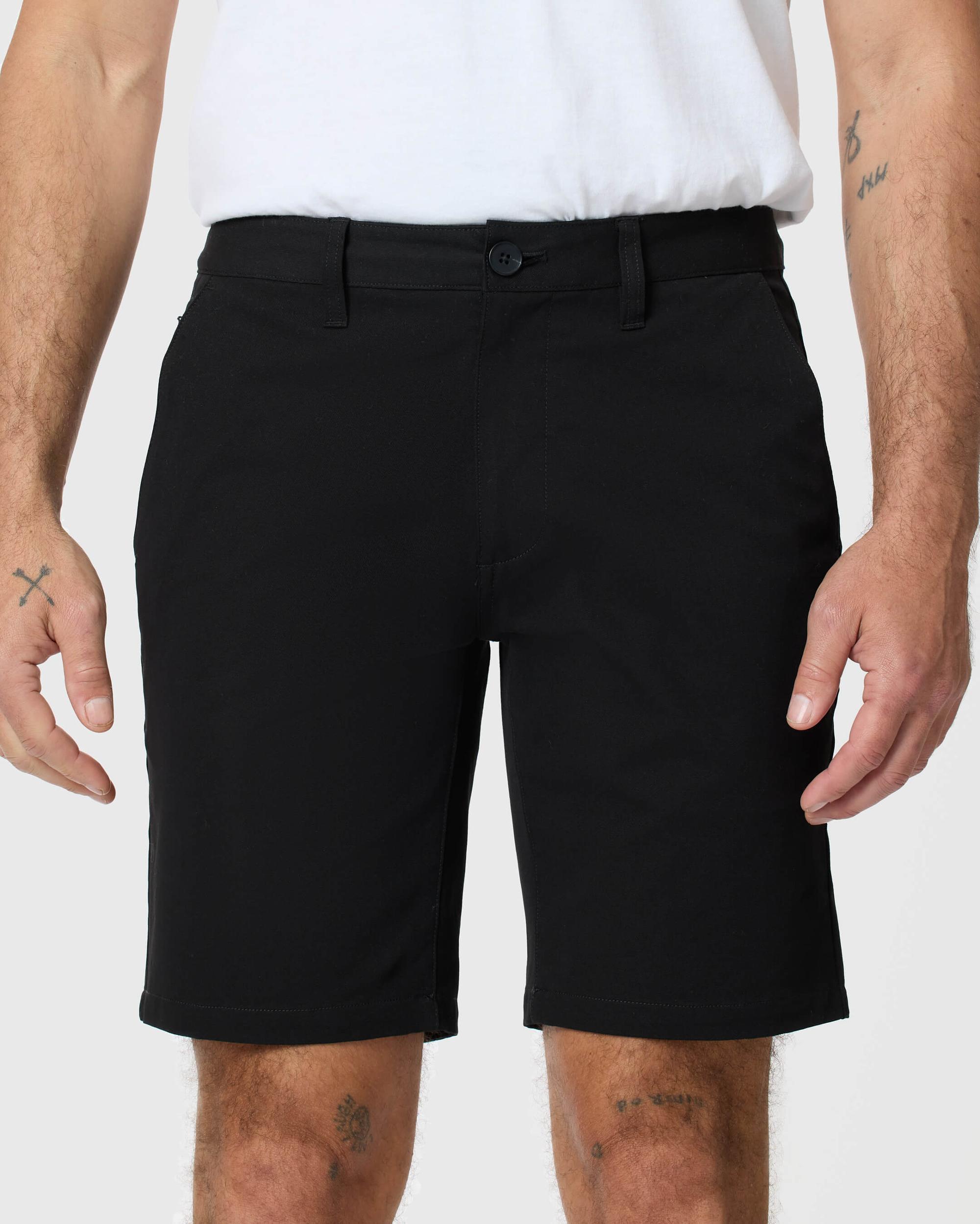 9" Black Classic Twill Shorts Product Image