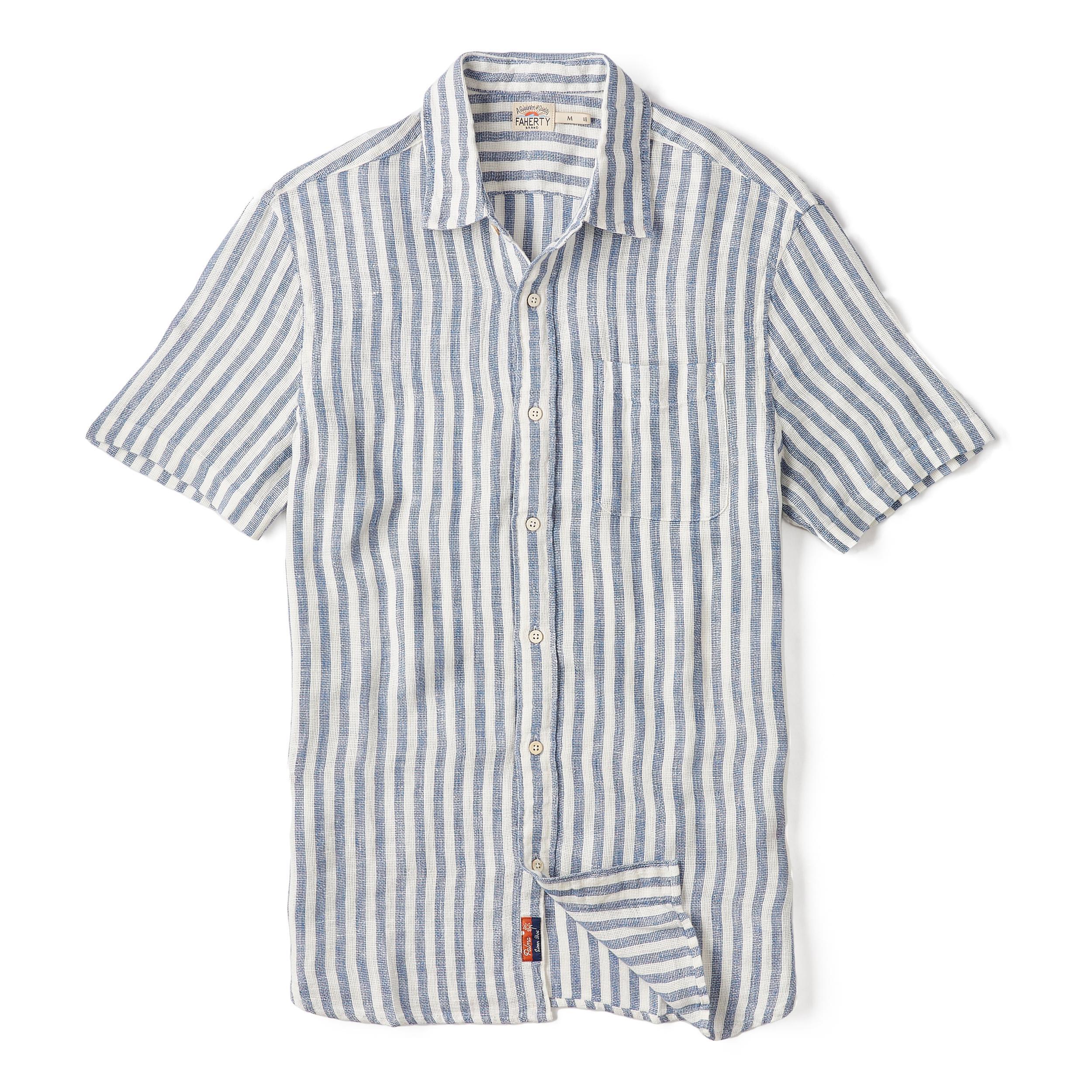 Palma Linen Short Sleeve Shirt Product Image